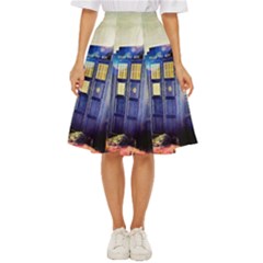 Tardis Wilderness Doctor Who Classic Short Skirt by Cendanart