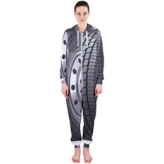 Tire Hooded Jumpsuit (ladies) by Ket1n9