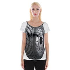 Tire Cap Sleeve Top by Ket1n9
