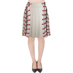 Baseball Velvet High Waist Skirt by Ket1n9
