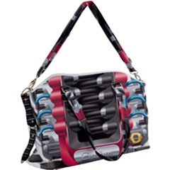 Car Engine Canvas Crossbody Bag by Ket1n9