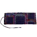 Cad Technology Circuit Board Layout Pattern Roll Up Canvas Pencil Holder (S) View1