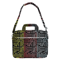 Circuit Board Seamless Patterns Set Macbook Pro 13  Shoulder Laptop Bag  by Ket1n9