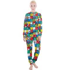 Snakes And Ladders Women s Lounge Set by Ket1n9