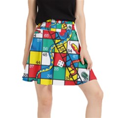 Snakes And Ladders Waistband Skirt by Ket1n9