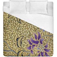 Traditional Art Batik Pattern Duvet Cover (king Size) by Ket1n9