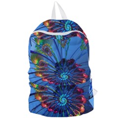 Top Peacock Feathers Foldable Lightweight Backpack by Ket1n9
