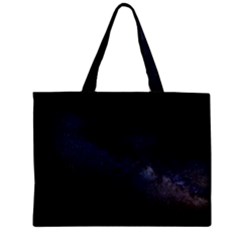 Cosmos Dark Hd Wallpaper Milky Way Zipper Mini Tote Bag by Ket1n9