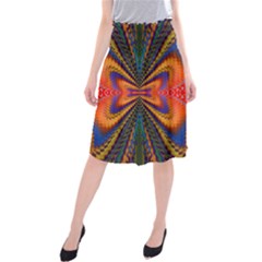Watermelon Wallpapers  Creative Illustration And Patterns Midi Beach Skirt by Ket1n9