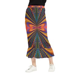 Watermelon Wallpapers  Creative Illustration And Patterns Maxi Fishtail Chiffon Skirt by Ket1n9