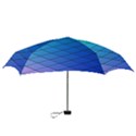 Blue Pattern Plain Cartoon Mini Folding Umbrellas View3