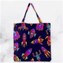 Space Patterns Grocery Tote Bag View2