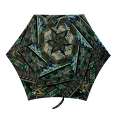 Computer Ram Tech - Mini Folding Umbrellas by Hannah976