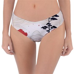 Japanese Nature Spring Garden Reversible Classic Bikini Bottoms by Ndabl3x