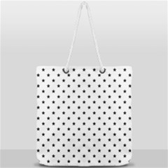 Star Full Print Rope Handle Tote (large) by saad11
