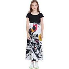 You Wanna Know The Real Me? Kids  Flared Maxi Skirt by essentialimage