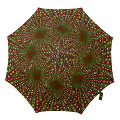 Emoji Hearts Valentine Universe Hook Handle Umbrellas (medium) by Paksenen