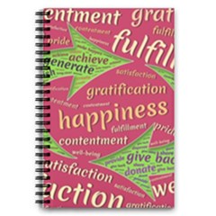 Fulfillment Satisfaction Happiness 5 5  X 8 5  Notebook by Paksenen