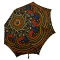 Swirl Vortex Emoji Cyclone Motion Art Hook Handle Umbrellas (Small) View2