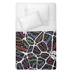 Mental Human Experience Mindset Duvet Cover (single Size) by Paksenen