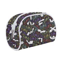 Time Nonlinear Curved Undirected Make Up Case (small) by Paksenen