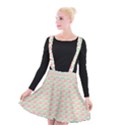 Spiral Geometry Pattern Suspender Skater Skirt View1