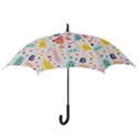 Abstract Seamless Colorful Pattern Hook Handle Umbrellas (Large) View3