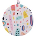 Abstract Seamless Colorful Pattern Round Trivet View2