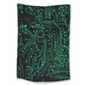 Circuits Circuit Board Green Large Tapestry View1