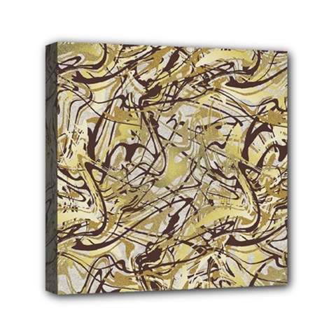 Marble Texture Pattern Seamless Mini Canvas 6  X 6  (stretched) by Ndabl3x