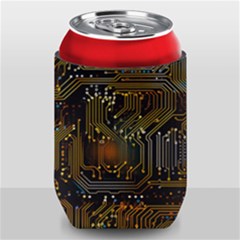 Circuits Circuit Board Orange Technology Can Holder by Ndabl3x