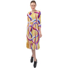 Img 20231205 235101 779 Ruffle End Midi Chiffon Dress by Ndesign