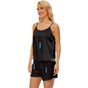 Tetris Game Satin Pajama Short Set View2