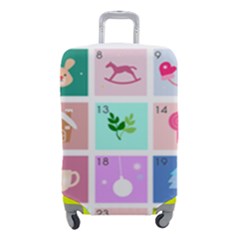 Christmas Wreath Advent Luggage Cover (small) by Bedest