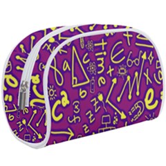 Background Doodles Math Make Up Case (large) by Bedest