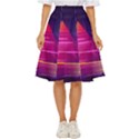 Egyptian Pyramids Night Landscape Cartoon Art Classic Short Skirt View1