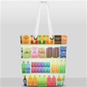 Supermarket Shelf Products Snacks Full Print Rope Handle Tote (Small) View2