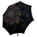 Star Galaxy Chrismas Xmas Ugly Hook Handle Umbrellas (Small) View2