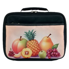 Fruit Pattern Apple Abstract Food Lunch Bag by Proyonanggan