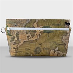 Map Geography Travel Global Handbag Organizer by Proyonanggan