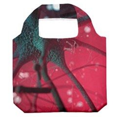 Coronavirus Corona Virus Premium Foldable Grocery Recycle Bag by Cemarart