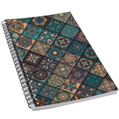Flower Texture Background Colorful Pattern 5 5  X 8 5  Notebook by Cemarart