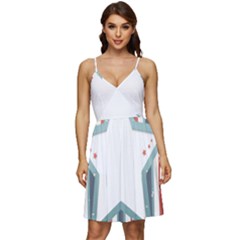 Star-decorative-embellishment-6aa070a89baeccaaaca156bbe13c325f V-neck Pocket Summer Dress  by saad11