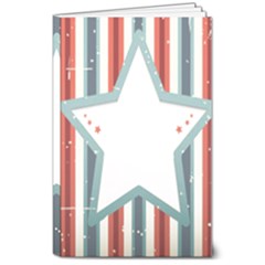 Star-decorative-embellishment-6aa070a89baeccaaaca156bbe13c325f 8  X 10  Softcover Notebook by saad11