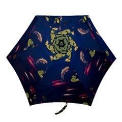 Koi Fish Carp Mini Folding Umbrellas by Cemarart