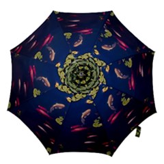 Koi Fish Carp Hook Handle Umbrellas (medium) by Cemarart