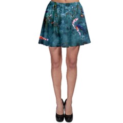 Fish Koi Carp Skater Skirt by Cemarart