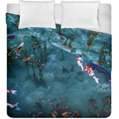 Fish Koi Carp Duvet Cover Double Side (king Size) by Cemarart