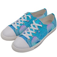 Seahorse Women s Low Top Canvas Sneakers by Cemarart