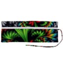 Kaleidoscopic Tropic Roll Up Canvas Pencil Holder (M) View2